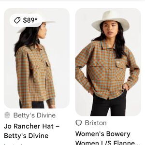 Brixton women’s flannel